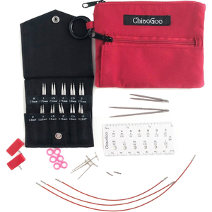 Kit aiguilles interchangeables Shorties Mini ChiaoGoo – 5 et 8 cm