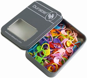 Boite de 80 marqueurs de maille verrouillables 23 mm Durable