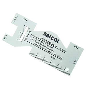 Mesure ourlet en aluminium Rascol