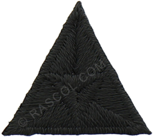 Écusson thermocollant mouche - Gris foncé