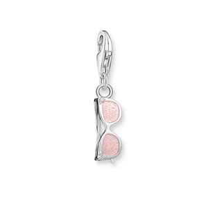Classic Silver Pink Sunglasses Charm