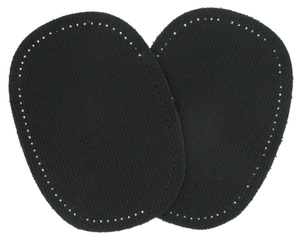 Coudières thermocollantes velours Noir