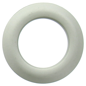 Lot 8 oeillets rideaux Ø44 mm - Satinés - Argent clair