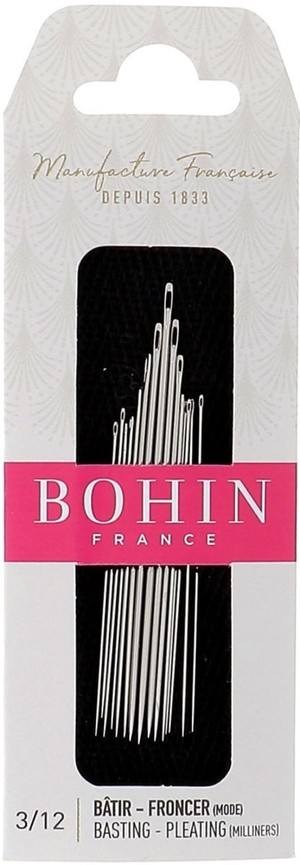 Aiguilles à bâtir et à froncer, mode Bohin