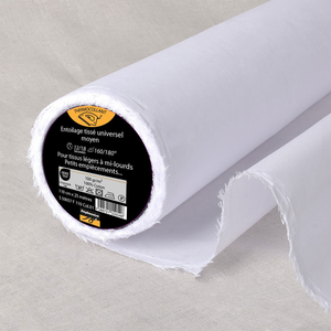 Entoilage tissé thermocollant universel moyen