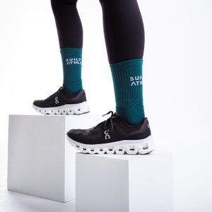 Forest Green Crew Training Sock
