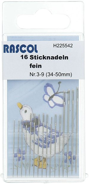 Aiguilles à broder Rascol - Assortiment 3/9
