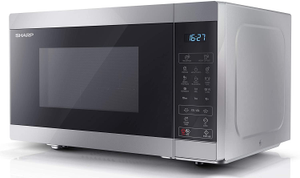Sharp YC-MG81U-S 28L Digital Touch Control Microwave With 1100W Grill Silver