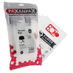 Henry / Hetty 1B/C (UNI 244x) Vacuum Cleaner Replacement Bags - Pack of 5