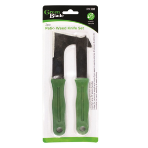 Green Blade Patio Weed Knife Set - 2 Pieces 