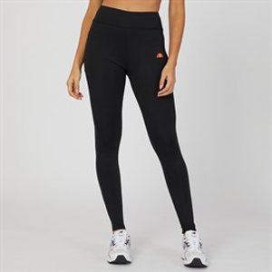 Ellesse Womens Moonlight High Waisted Tight Leggings Black