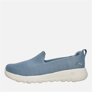 SKECHERS Womens Go Walk Joy Jaylene Trainers Light Blue/White