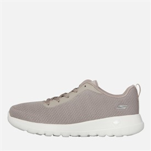SKECHERS Womens Go Walk Joy Aurelia Trainers Taupe/White