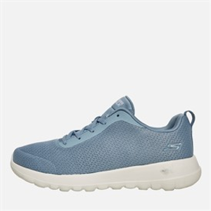 SKECHERS Womens Go Walk Joy Aurelia Trainers Light Blue/White