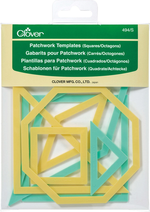 Patchwork-Schablonen - Quadrat und Oktogon