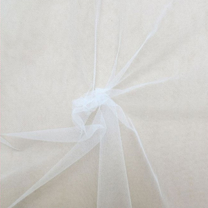 Tulle souple grande largeur - Blanc