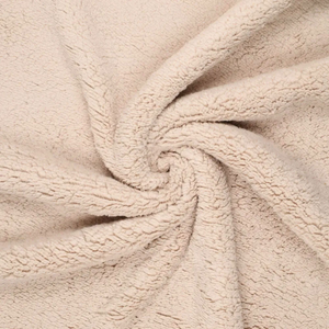 Tissu sherpa - Naturel