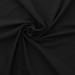 Tissu jersey coton - Noir