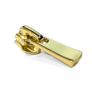 Curseur dune pour fermeture nylon 5 mm - Or