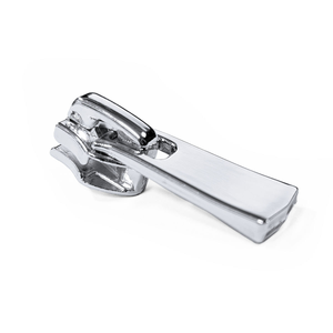 Curseur dune pour fermeture nylon 5 mm - Argent