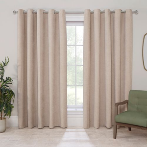 CHENILLE WAVE NATURAL 90x90 Curtain 