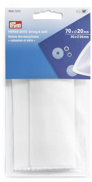 Points de renforts thermocollants pour pose de pressions et d´oeillets