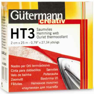 Ourlet thermocollant Gütermann - 2 cm x 25 m