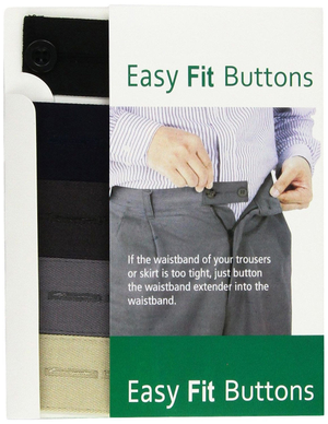 Boutons rallonge Easy Fit pour pantalons et jupes