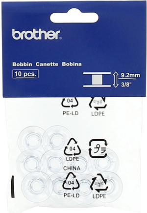 Canettes Brother originales 9,2 mm pour machines à coudre