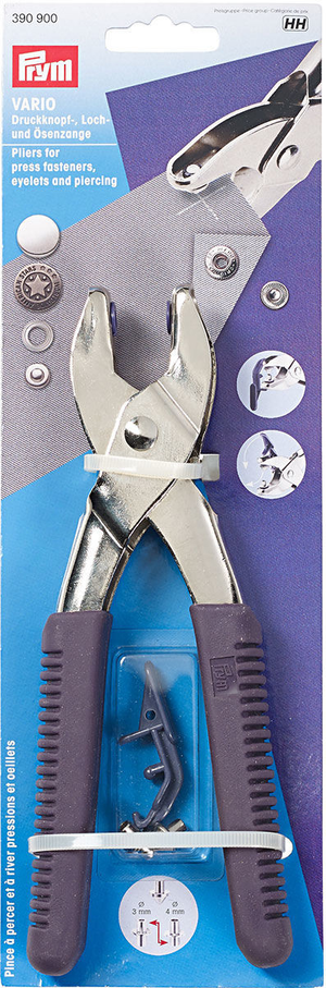 Pince pose pressions et oeillets vario de Prym
