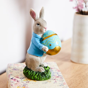 Easter Bunny with Egg Decoration