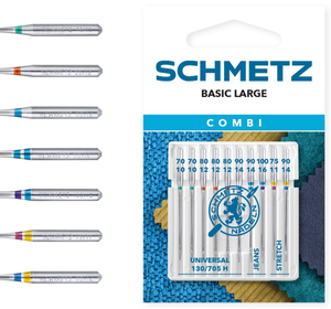 Aiguilles assortiment Combi Basic Large Schmetz