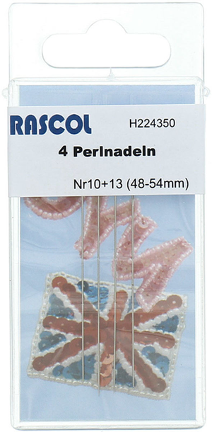 Aiguilles pour perles Rascol