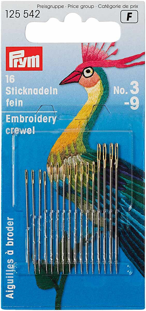 Aiguilles à broder - Assorties