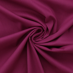 Tissu popeline de coton - Cassis
