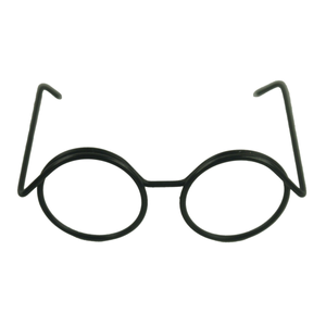 Lot de 5 paires de lunettes pour amigurumi 35 mm - Noir