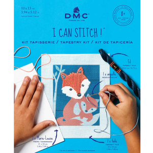 Kit canevas enfant DMC - Gaspard le renard