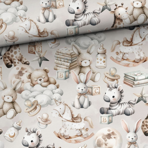 Tissu coton premium - Baby dream
