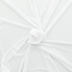 Tissu lingerie Powermesh - Blanc
