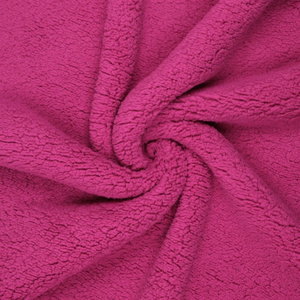 Tissu sherpa - Fuchsia