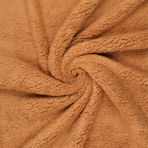 Tissu sherpa - Ocre