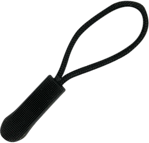 Cordon de tirage pour tirette de fermeture - Noir