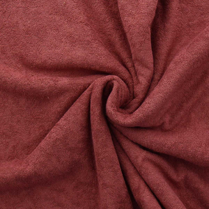 Tissu micro éponge viscose - Paprika