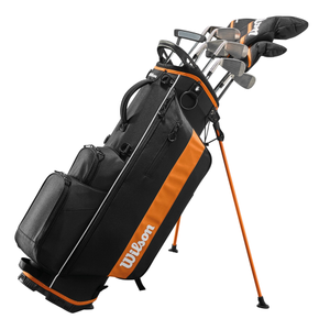 Wilson X31 Advantage 11-Piece Stand Bag Package Set - Steel - 1" Longer - Right Handed