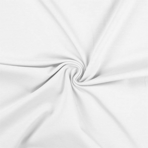 Tissu jersey coton - Blanc