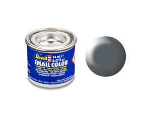 Revell Silk Dark Grey (RAL 7012) Email Colour Enamel 14ml Model Paint No.378
