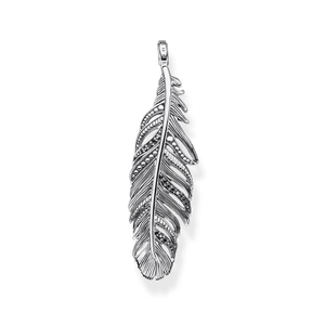 Silver Feather Pendant