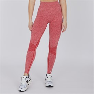 MYPROTEIN Womens Curve High Waisted Tight Leggings Red