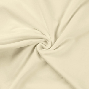 Tissu sweat molleton - Écru
