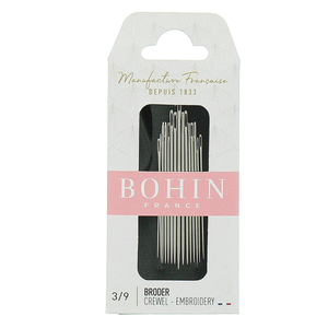 Aiguilles broderie Bohin - Assortiment 3/9